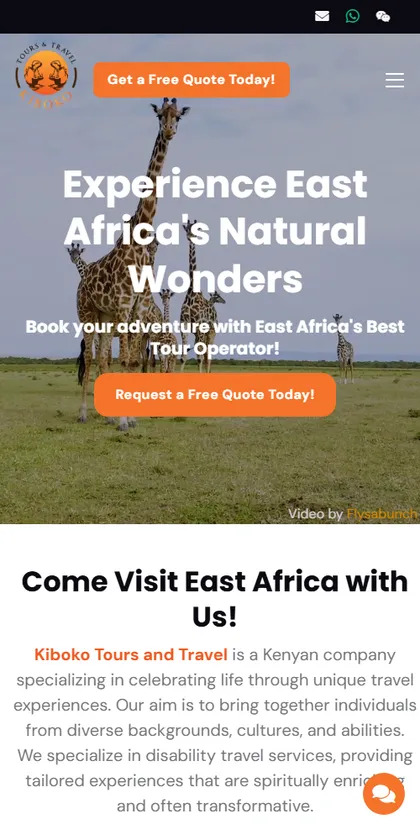 Kiboko Tours & Travel on mobile