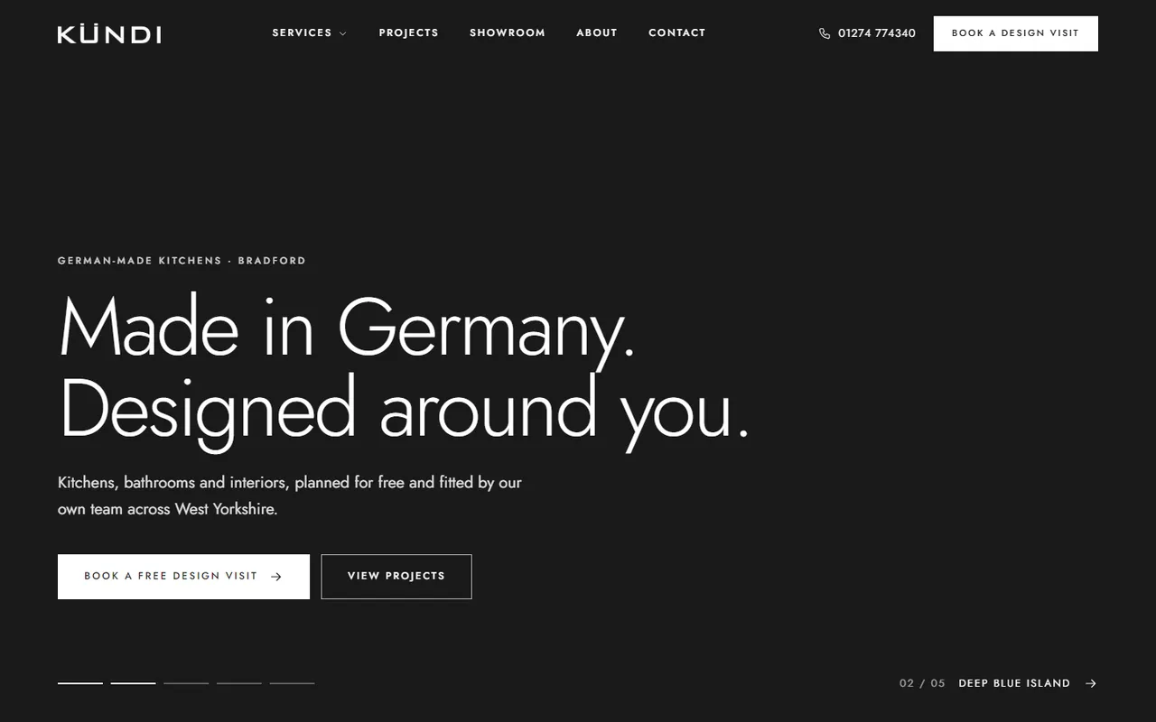 Kundi Home website